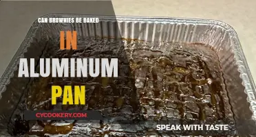 Baking Brownies: Aluminum Pan, Good or Bad?