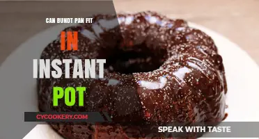Bundt Pan and Instant Pot: A Perfect Fit?