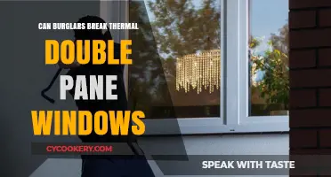 How Secure Are Thermal Double-Pane Windows Against Burglars?