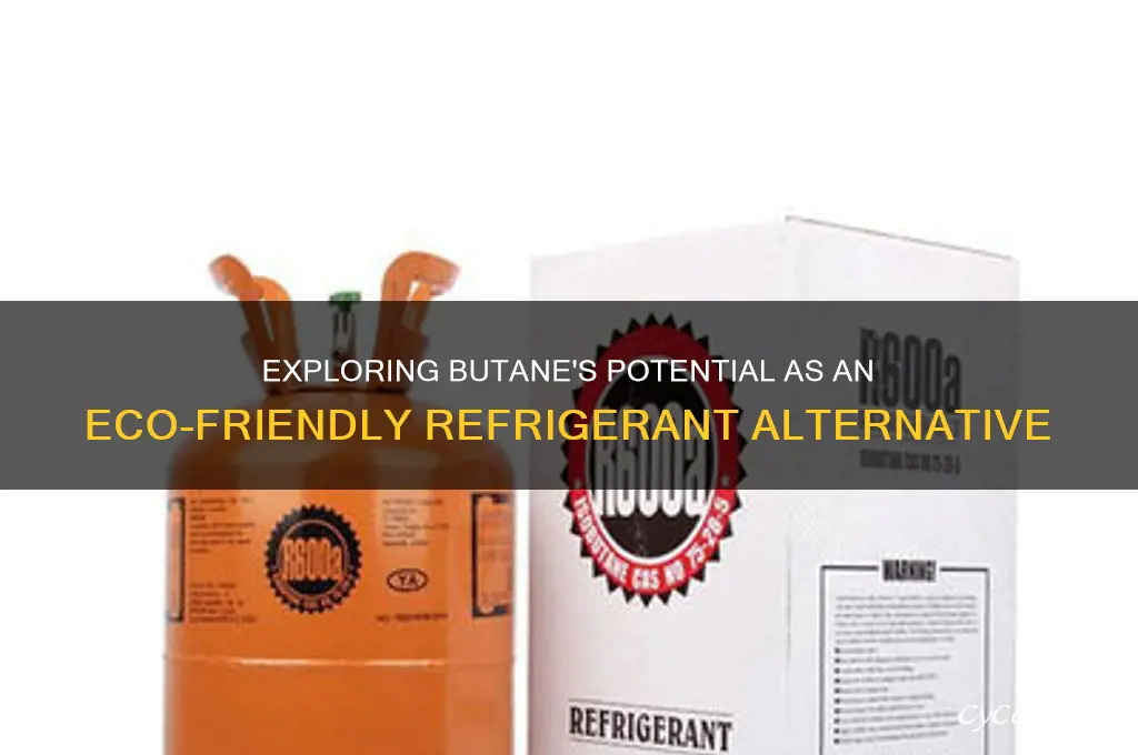 can butane be used as a refrigerant