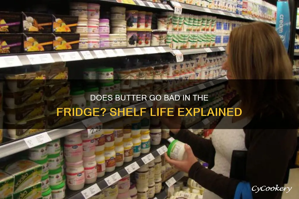 can butter spoil in the refrigerated