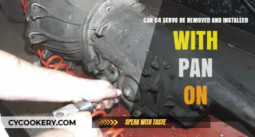 Servo Removal and Installation: C4 Pan On