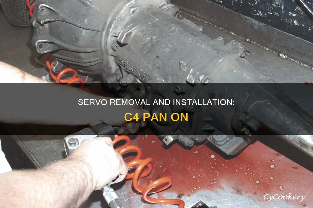can c4 servo be removed and installed with pan on