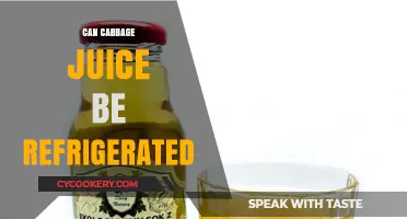 Refrigerating Cabbage Juice: Storage Tips for Freshness and Longevity