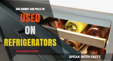 Can Cabinet Bar Pulls Work on Refrigerators? A Practical Guide