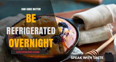 Refrigerating Cake Batter Overnight: Tips, Benefits, and Best Practices