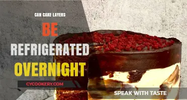 Refrigerating Cake Layers Overnight: Tips for Perfect Results Every Time