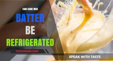 Refrigerating Cake Mix Batter: Tips, Benefits, and Storage Guide