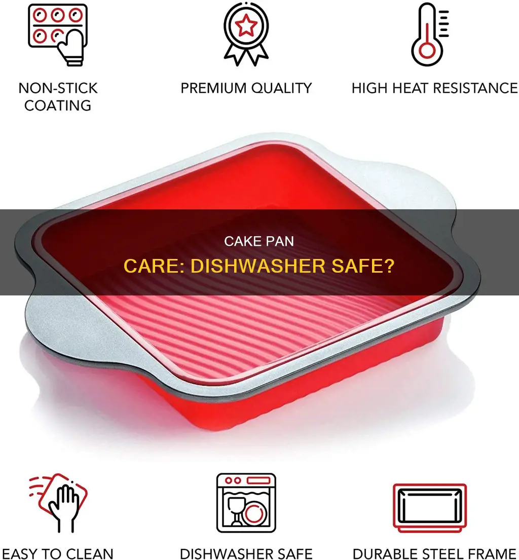 can cake pan go in dishwasher