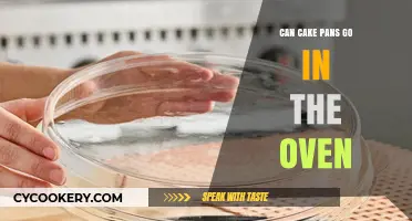 Baking Cakes: Can Cake Pans Go in the Oven?