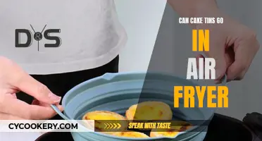 Air Fryer Baking: Can Cake Tins Go Inside?