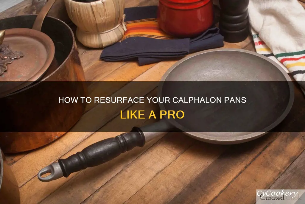 can calphalon pans be resurfaced
