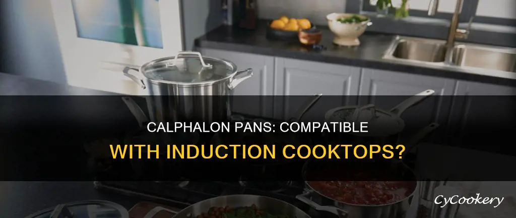 can calphalon pans be used on induction cooktops