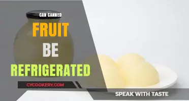 Refrigerating Canned Fruit: Best Practices for Freshness and Safety