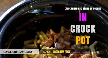Cooking Canned Red Beans: Crock Pot Magic