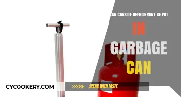 Can Refrigerant Cans Go in the Trash? Proper Disposal Tips