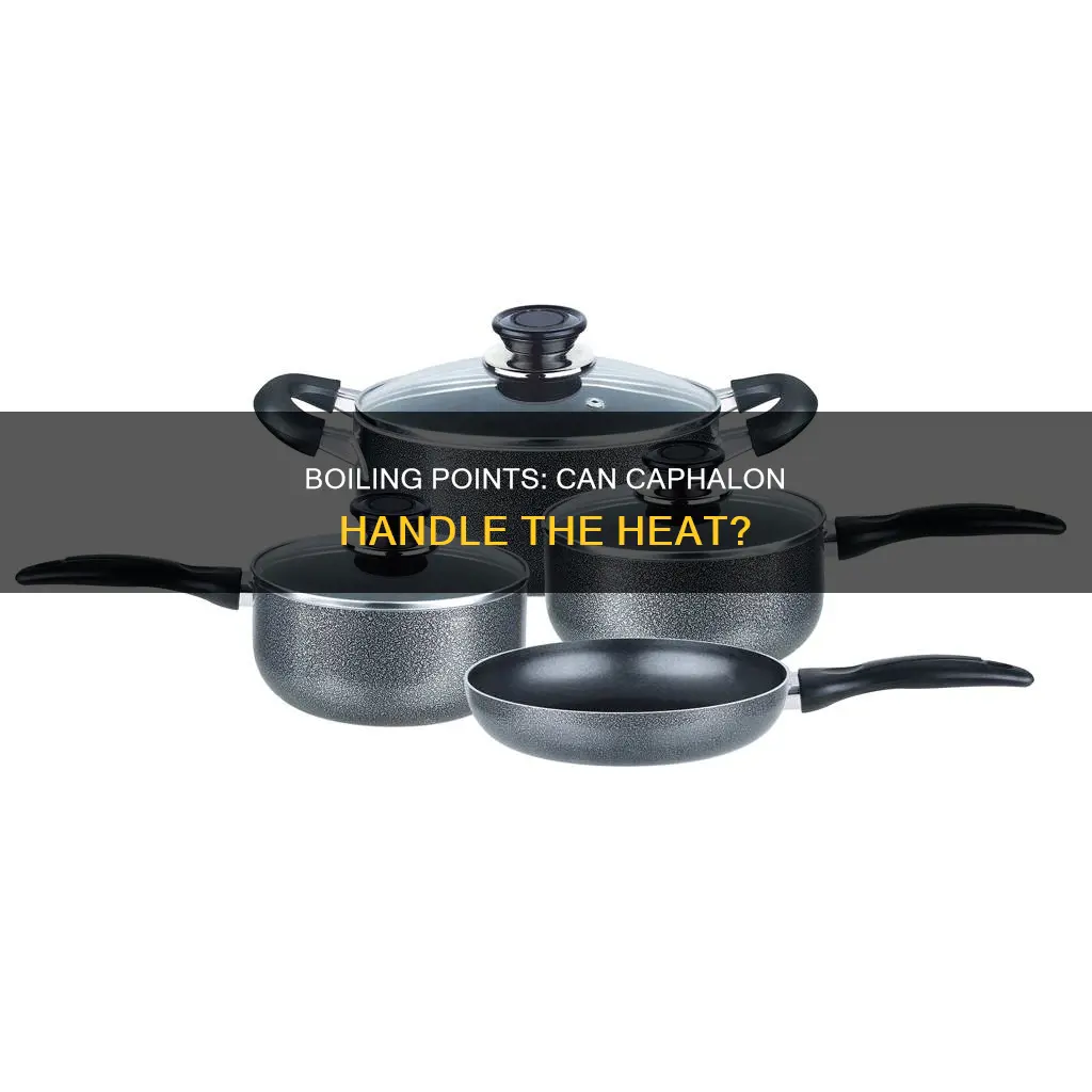 can caphalon get boiled off a pan