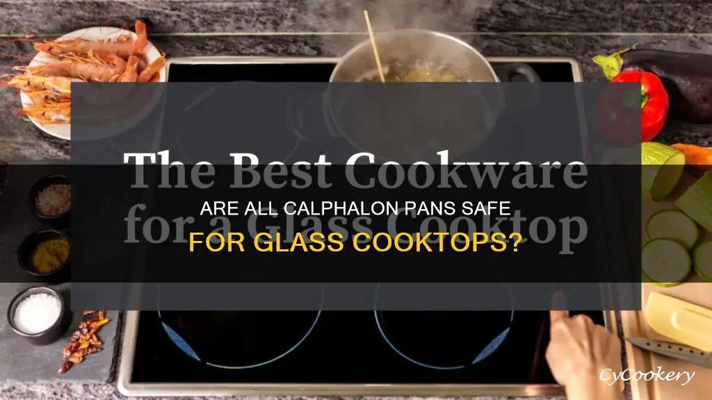 can caphalon pans be used on glass cooktop