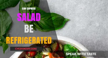 Refrigerating Caprese Salad: Tips for Freshness and Flavor Preservation