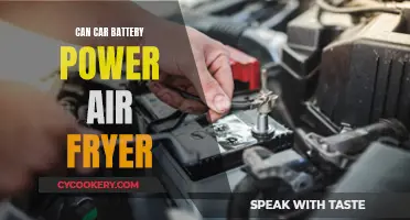 Car Battery Powering an Air Fryer: Is It Possible?