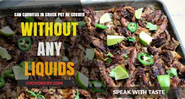 Crock Pot Carnitas: No Liquid, No Problem