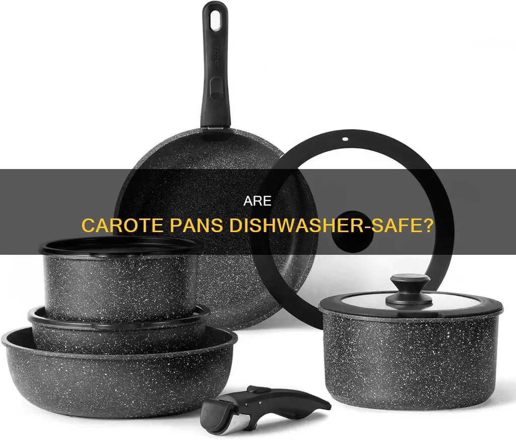 can carote pans go in dishwasher
