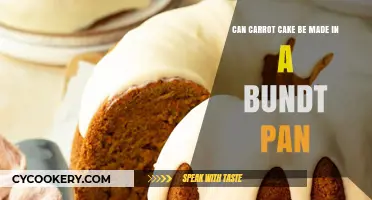 Carrot Cake in a Bundt Pan: Is it Possible?