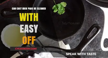 Easy-Off: A Quick Fix for Cast Iron Pans?