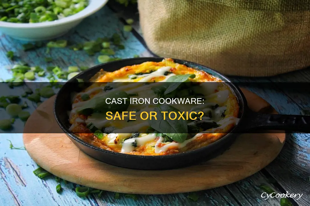 can cast iron pans be toxic