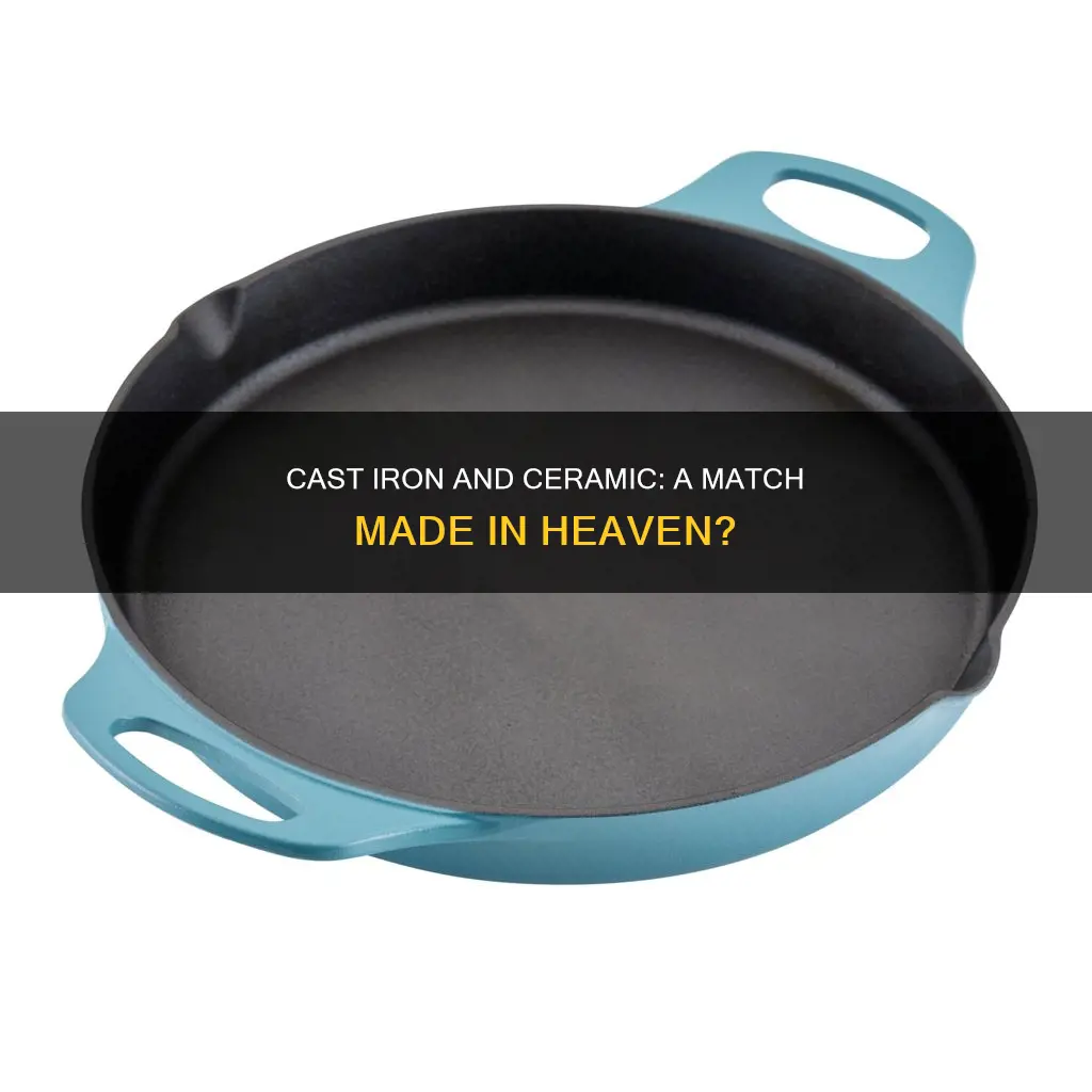 can cast iron pans be used on ceramic cooktops