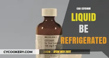 Can Cefdinir Liquid Be Refrigerated? Storage Tips for Optimal Use
