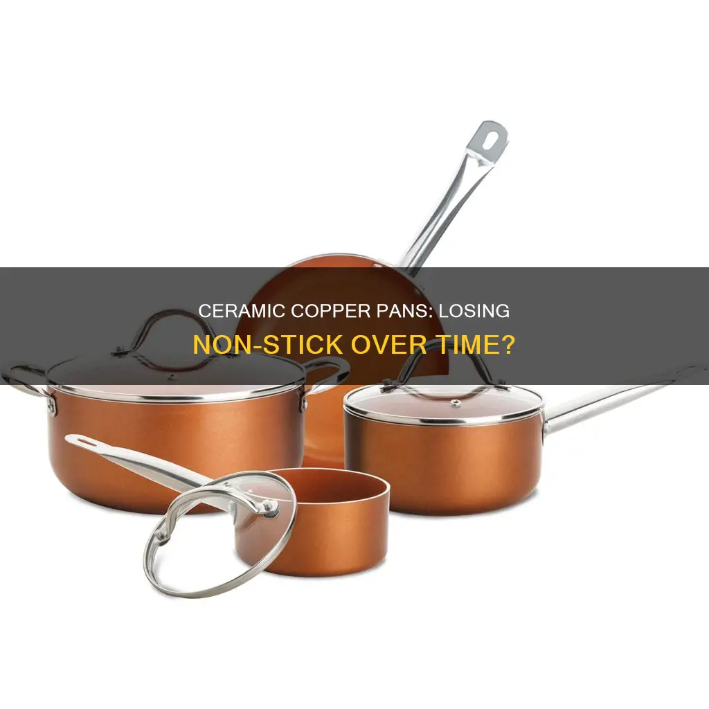 can ceramic copper pans lose their nonstick