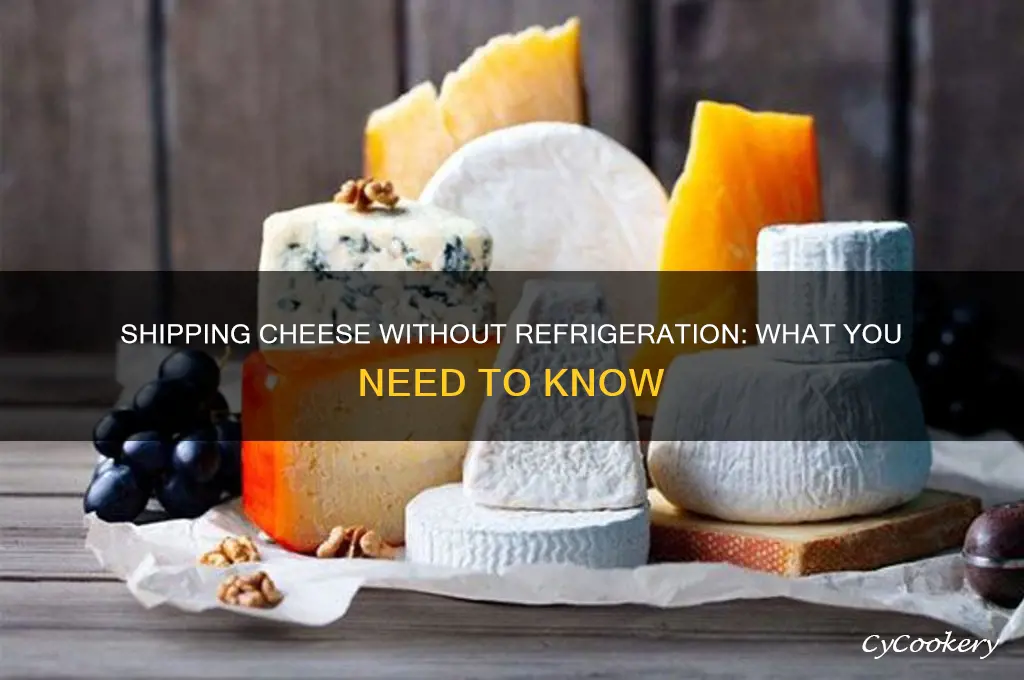 can cheese be shipped without refrigeration
