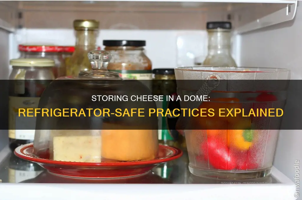can cheese in cheese dome be used in the refrigerator