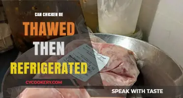 Thawing Chicken Safely: Can You Refrigerate After Defrosting?