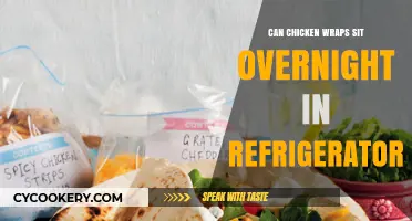 Can Chicken Wraps Sit Overnight in the Fridge? Find Out!