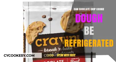 Refrigerating Chocolate Chip Cookie Dough: Tips for Freshness and Safety