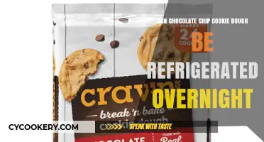 Refrigerating Chocolate Chip Cookie Dough Overnight: Tips and Tricks