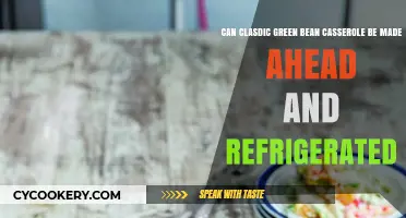 Make-Ahead Classic Green Bean Casserole: Refrigerate and Reheat Tips