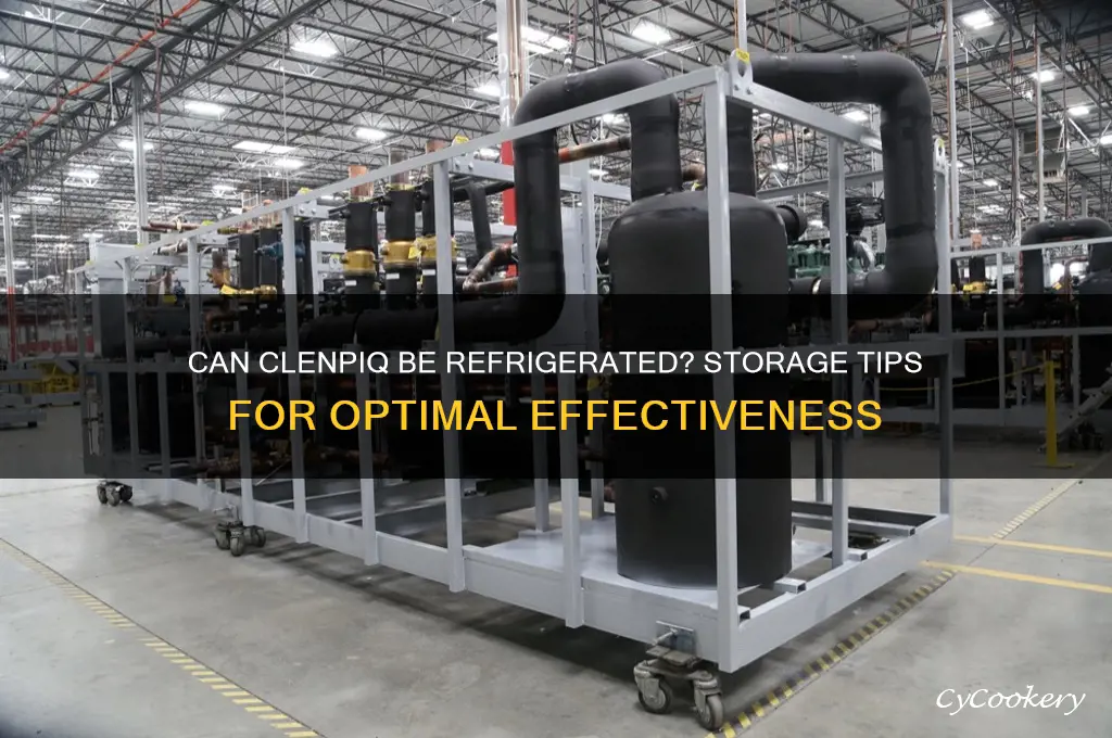can clenpiq be refrigerated