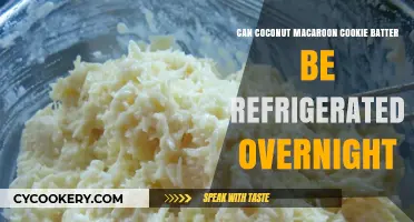 Refrigerating Coconut Macaroon Batter: Overnight Storage Tips and Tricks