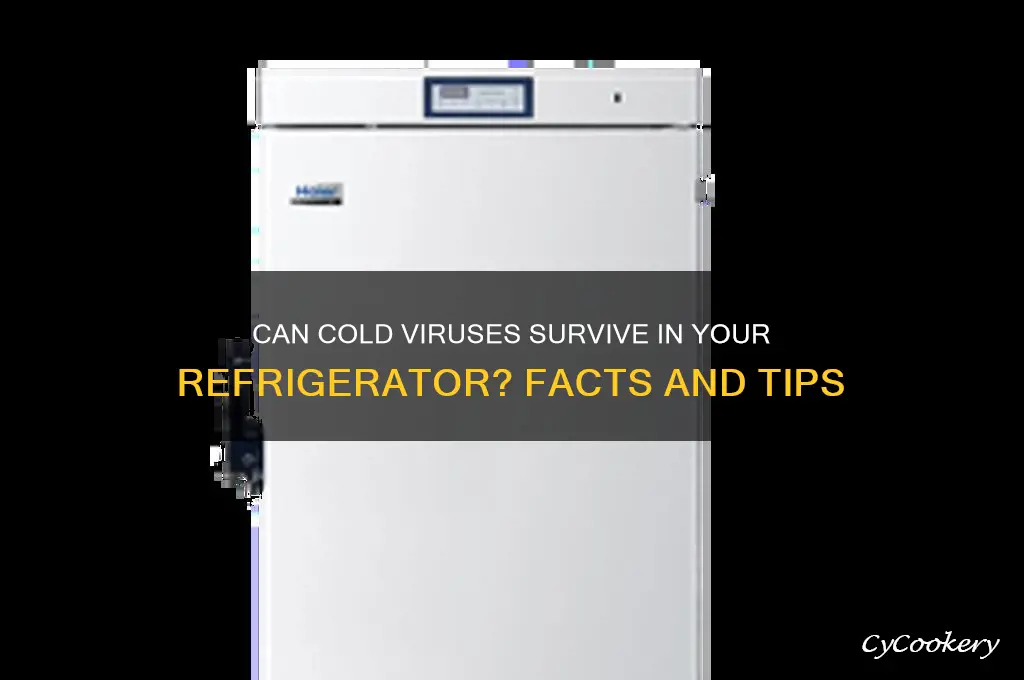 can cold virus survive refrigerator