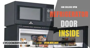 Can College Students Open Refrigerator Doors Inside Dorms?