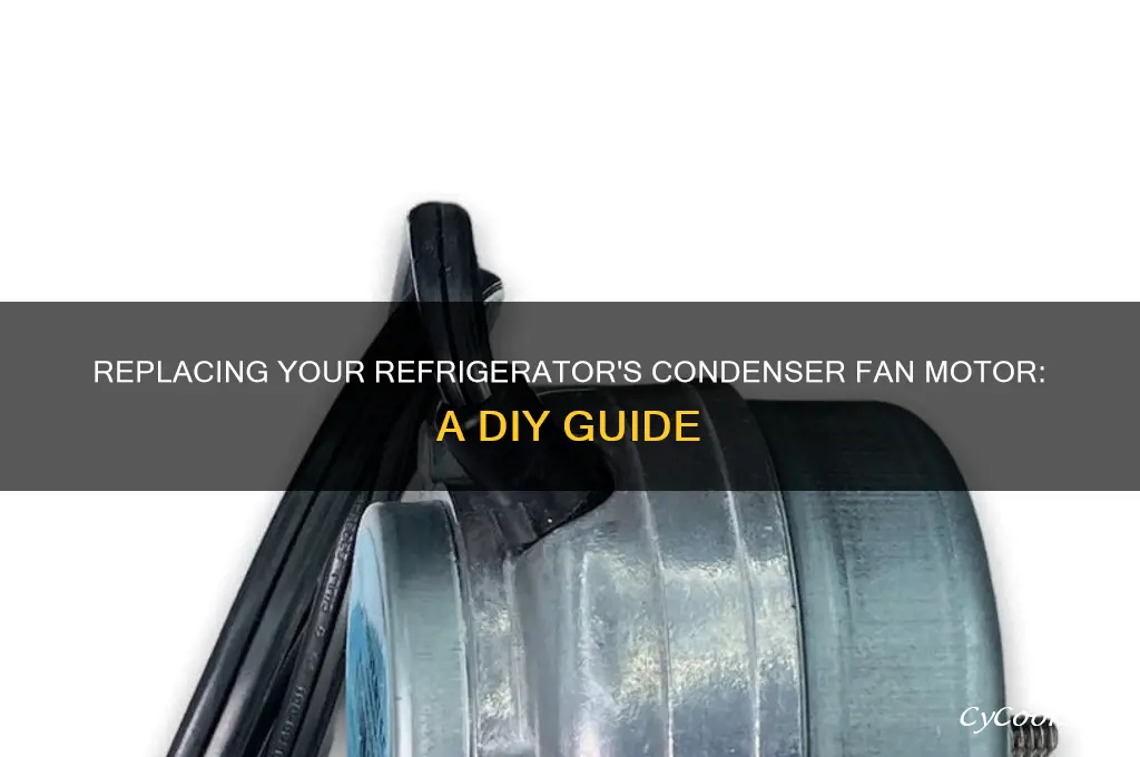 can condenser fan motor in my refrigerator be replaced