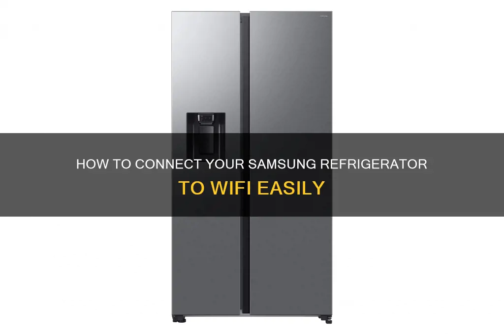 can connect samsung refrigerator to wifi