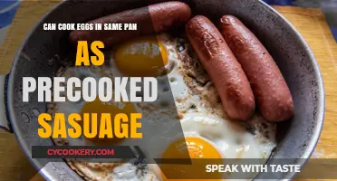Cooking eggs with sausage: One pan, no problem!