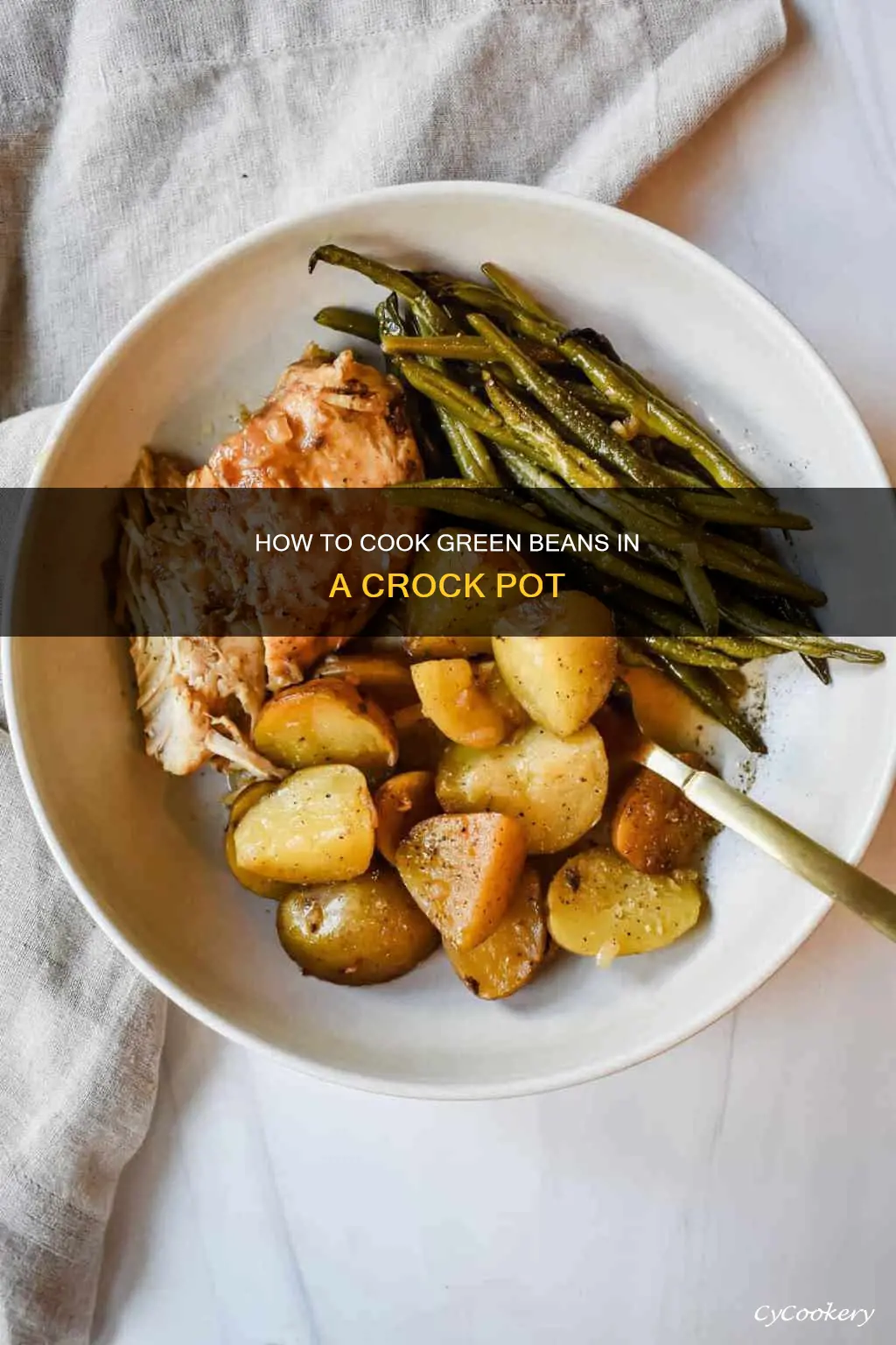 can cook green beans in crock pot