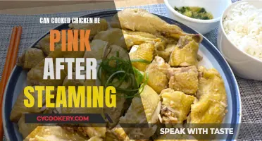 Steaming Chicken: Pink Meat, Safe to Eat?