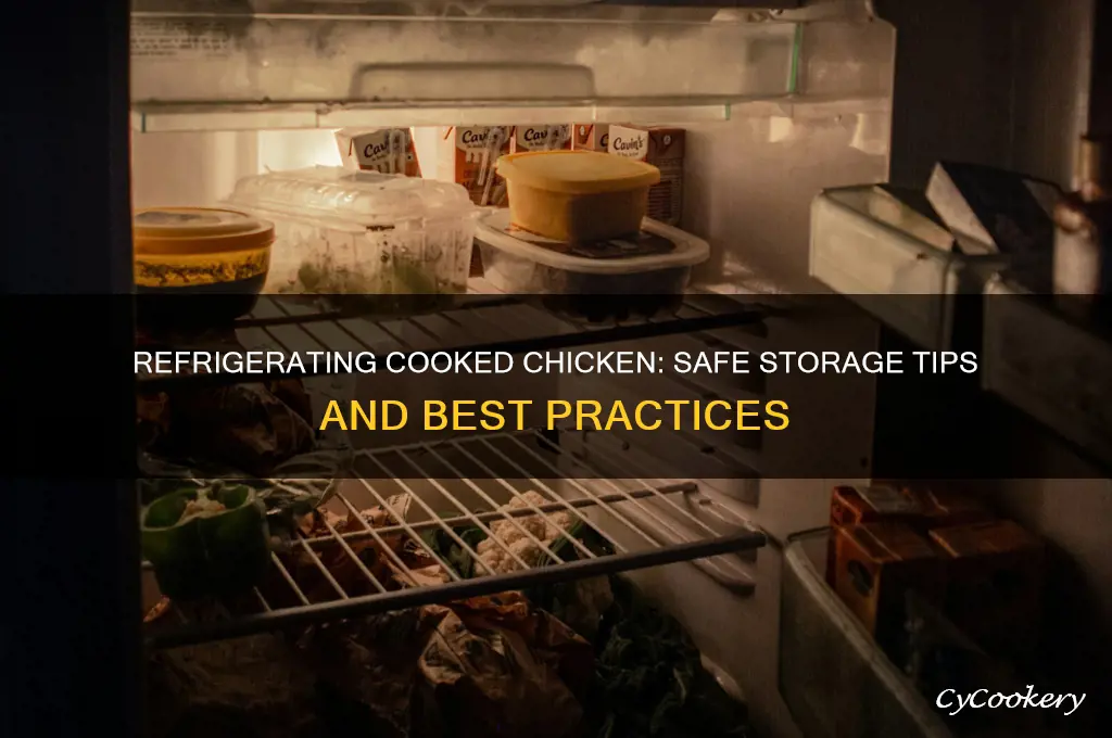 can cooked chicken be refrigerated