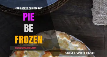 Freezing Cooked Chicken Pot Pie: Is It Possible?